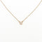 Elsa Peretti Diamonds By The Yard Pendant Necklace 18K Rose Gold
