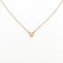 Elsa Peretti Diamonds By The Yard Pendant Necklace 18K Rose Gold