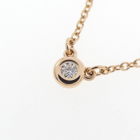 Elsa Peretti Diamonds By The Yard Pendant Necklace 18K Rose Gold