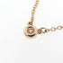 Elsa Peretti Diamonds By The Yard Pendant Necklace 18K Rose Gold