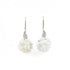 Earrings Camellia 18K White Gold