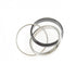 Trinity Ring 18K White Gold and Ceramic
