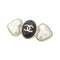 Brooch Black and White