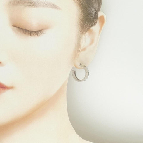 Love Earrings 18K White Gold 18K White Gold