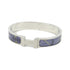 Eperon D'or Click H Bracelet Blue