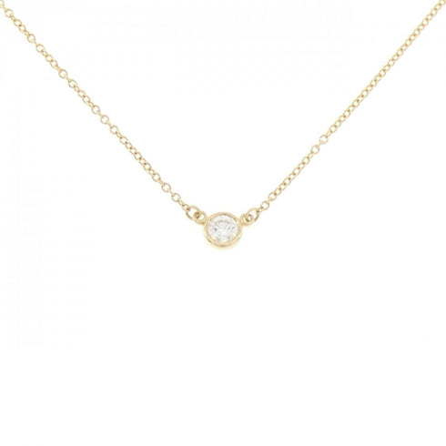 Elsa Peretti Diamonds By The Yard Pendant Necklace 18K Yellow Gold