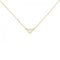 Elsa Peretti Diamonds By The Yard Pendant Necklace 18K Yellow Gold