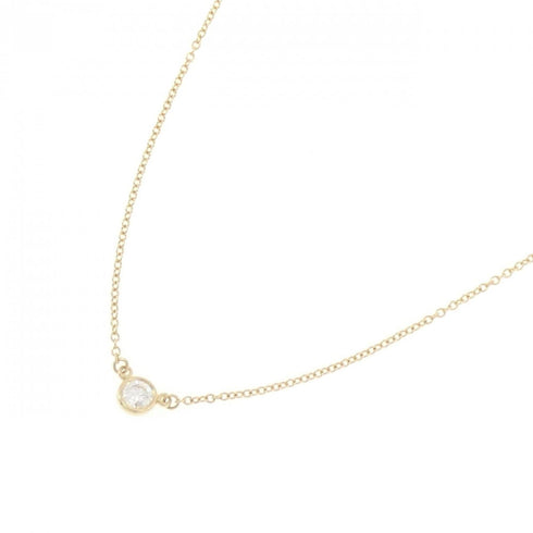 Elsa Peretti Diamonds By The Yard Pendant Necklace 18K Yellow Gold