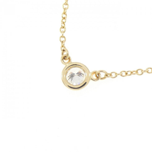 Elsa Peretti Diamonds By The Yard Pendant Necklace 18K Yellow Gold