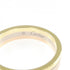 Vendome Louis Cartier Band Ring 18K Tricolor Gold