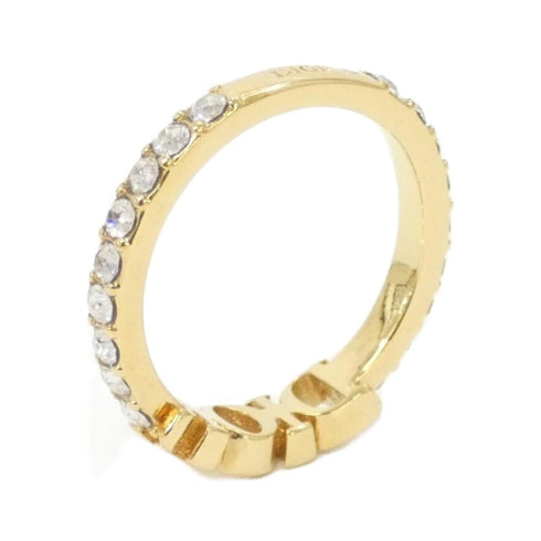Revolution Ring Clear and Gold
