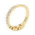 Revolution Ring Clear and Gold