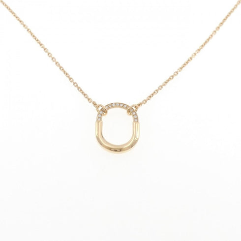 Lock Pendant Necklace 18K Rose Gold