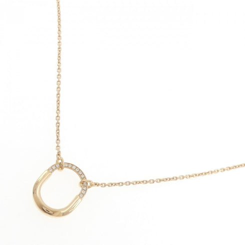 Lock Pendant Necklace 18K Rose Gold