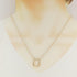 Lock Pendant Necklace 18K Rose Gold
