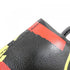 Pendant Necklace Swift Leather Black and Red