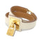 Bracelet Swift Leather White