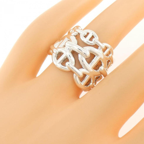 Chaine D'Ancre Enchainée Ring Sterling Silver