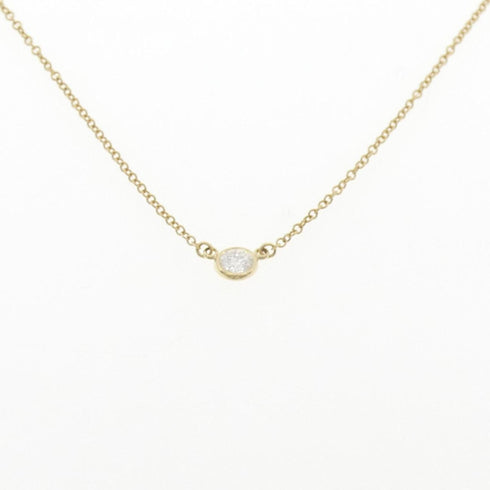 Elsa Peretti Diamonds By The Yard Pendant Necklace 18K Yellow Gold