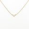 Elsa Peretti Diamonds By The Yard Pendant Necklace 18K Yellow Gold