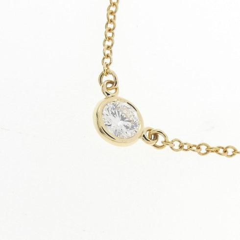 Elsa Peretti Diamonds By The Yard Pendant Necklace 18K Yellow Gold