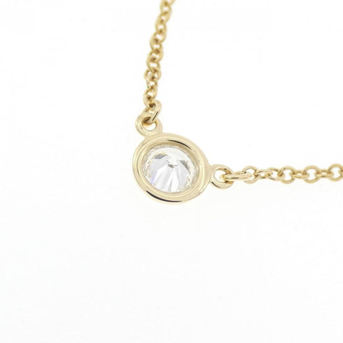 Elsa Peretti Diamonds By The Yard Pendant Necklace 18K Yellow Gold
