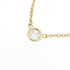 Elsa Peretti Diamonds By The Yard Pendant Necklace 18K Yellow Gold