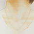 Elsa Peretti Diamonds By The Yard Pendant Necklace 18K Yellow Gold