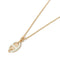 Maillon Pendant Necklace Green Mini