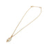 Maillon Pendant Necklace Green Mini