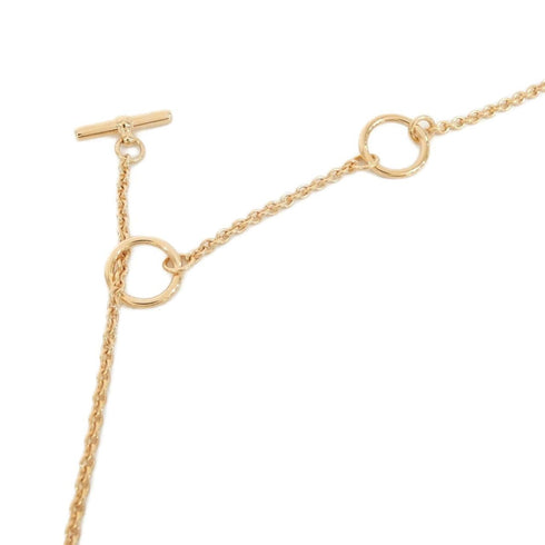 Maillon Pendant Necklace Green Mini