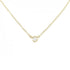 Elsa Peretti Diamonds By The Yard Pendant Necklace 18K Yellow Gold