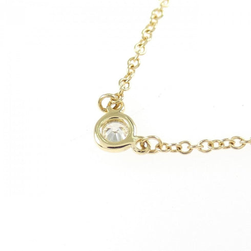 Elsa Peretti Diamonds By The Yard Pendant Necklace 18K Yellow Gold