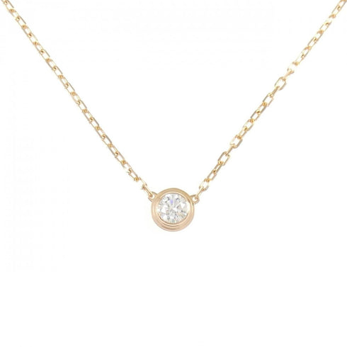Damour Pendant Necklace 18K Rose Gold with Diamond