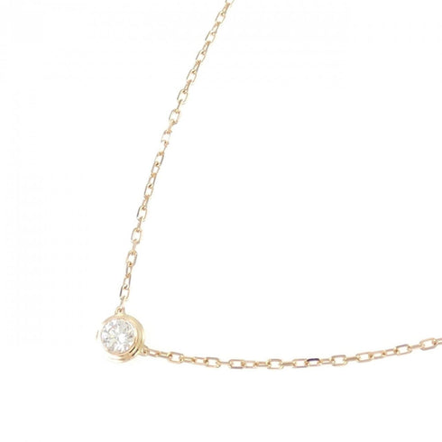 Damour Pendant Necklace 18K Rose Gold with Diamond
