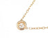 Damour Pendant Necklace 18K Rose Gold with Diamond