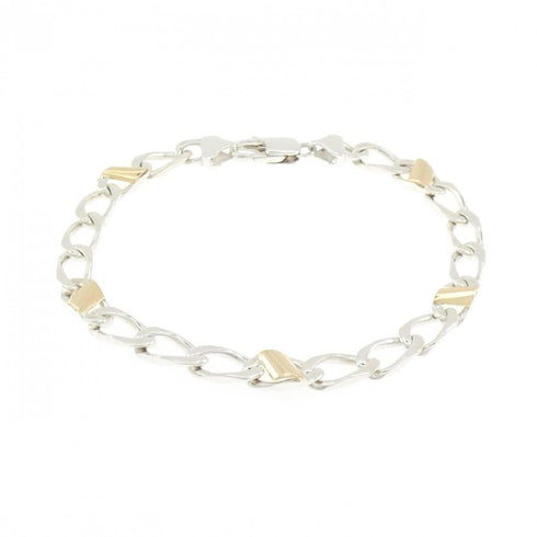 Bracelet Sterling Silver and 18K Yellow Gold