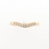 Curved Ring 18K Rose Gold