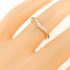 Curved Ring 18K Rose Gold