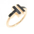 T Wire Ring 18K Rose Gold