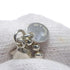 Oval Key Pendant Necklace Sterling Silver