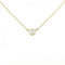 Elsa Peretti Diamonds By The Yard Pendant Necklace 18K Yellow Gold