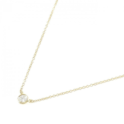 Elsa Peretti Diamonds By The Yard Pendant Necklace 18K Yellow Gold