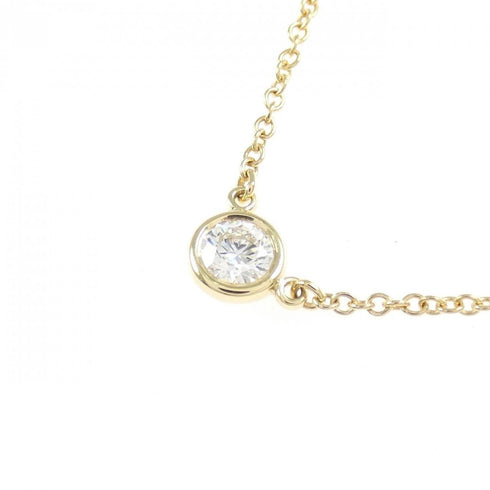 Elsa Peretti Diamonds By The Yard Pendant Necklace 18K Yellow Gold