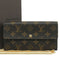 Sarah Wallet Monogram Canvas