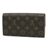 Sarah Wallet Monogram Canvas