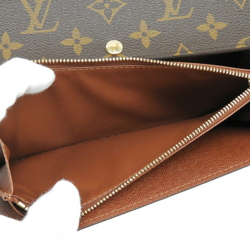 Sarah Wallet Monogram Canvas