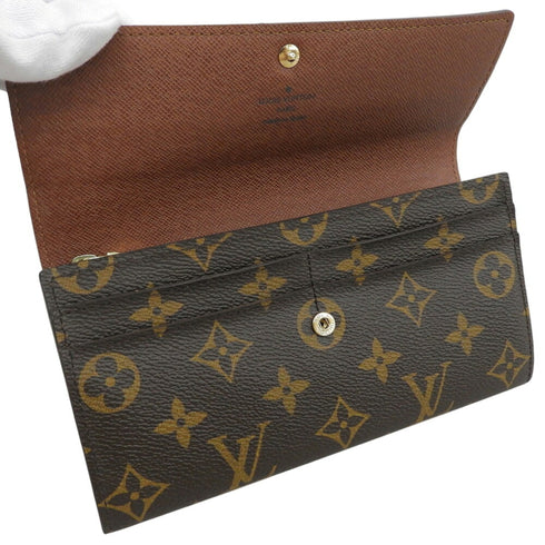 Sarah Wallet Monogram Canvas