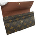 Sarah Wallet Monogram Canvas