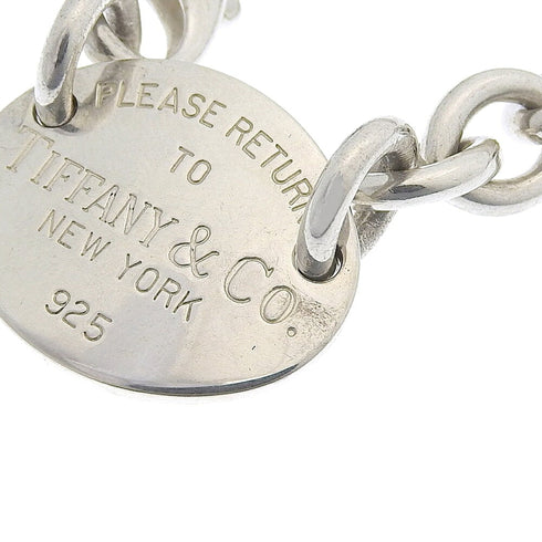 Pendant Necklace Sterling Silver Oval